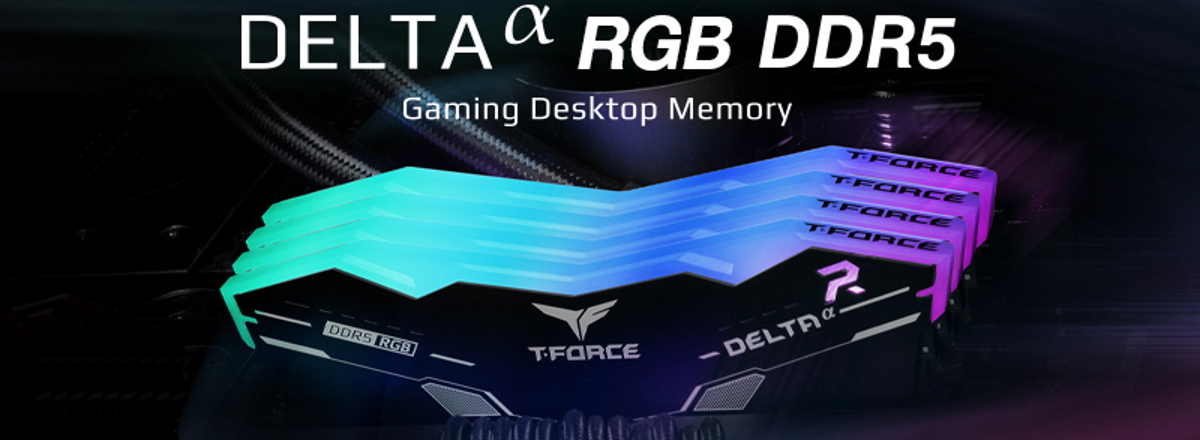 TEAMGROUP kündigt T-FORCE DELTAα RGB DDR5 anbbb