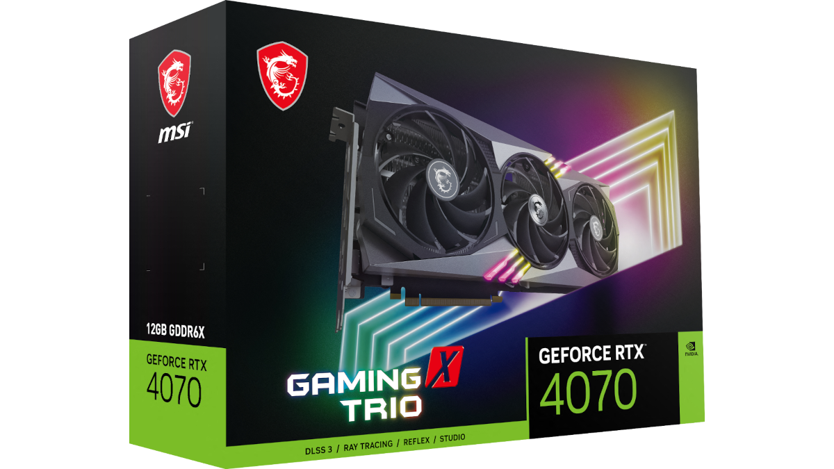 MSI RTX 4070 Gaming x Trio