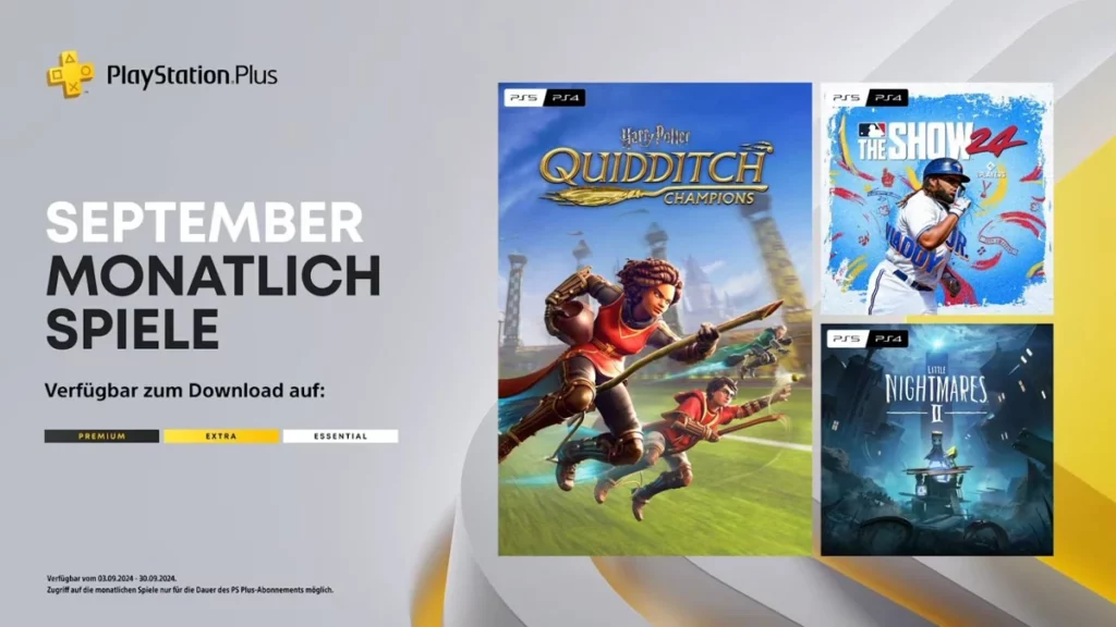 PlayStation Plus: Neue Spiele für September und attraktive Tarife für Gamer