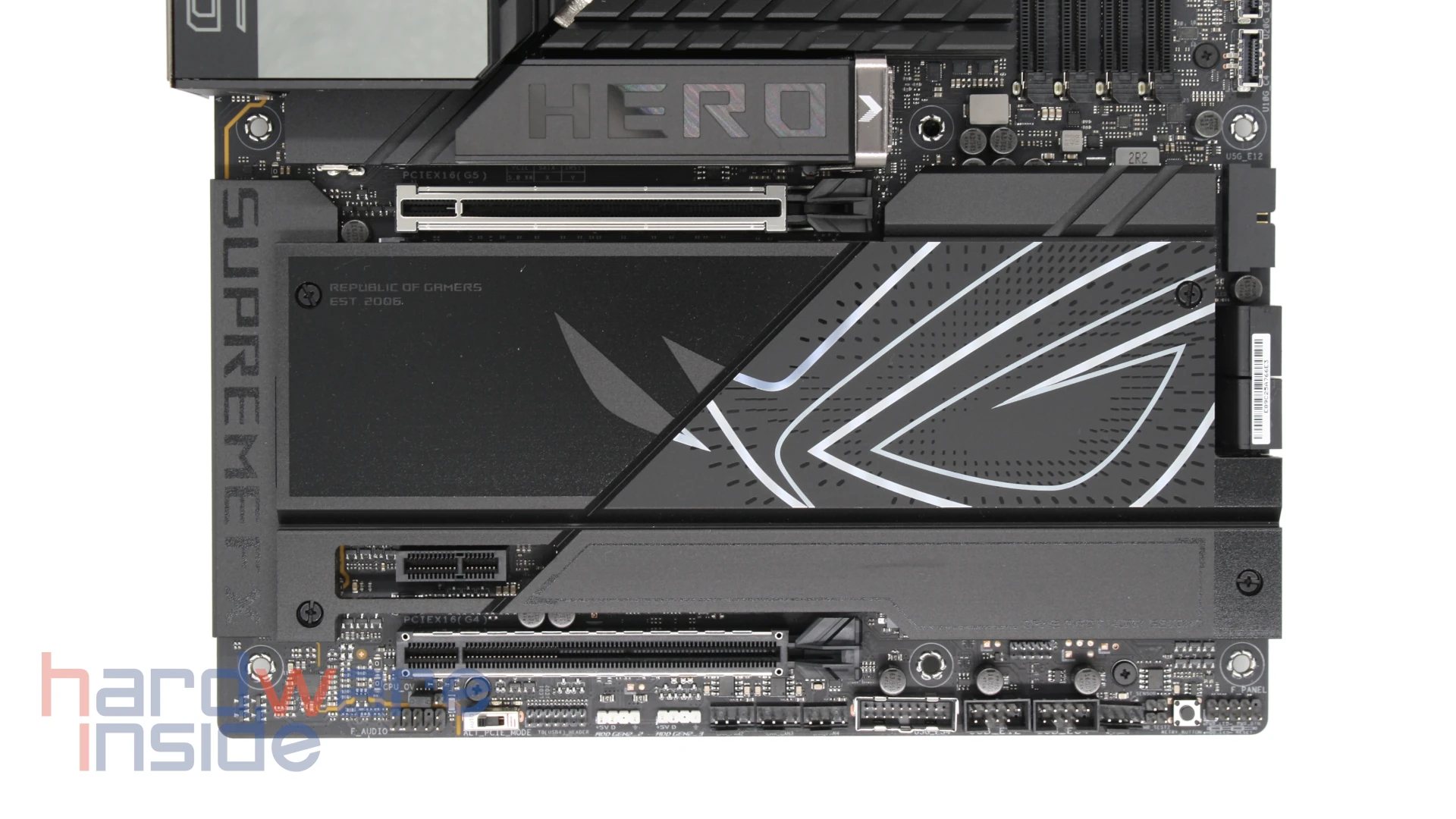 PCIe Slots des ASUS ROG MAXIMUS Z890 HERO